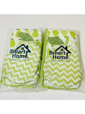 2 Smart Home Essentials For Living 7 Piece Pears Gift Sets # 0004TL Green/White